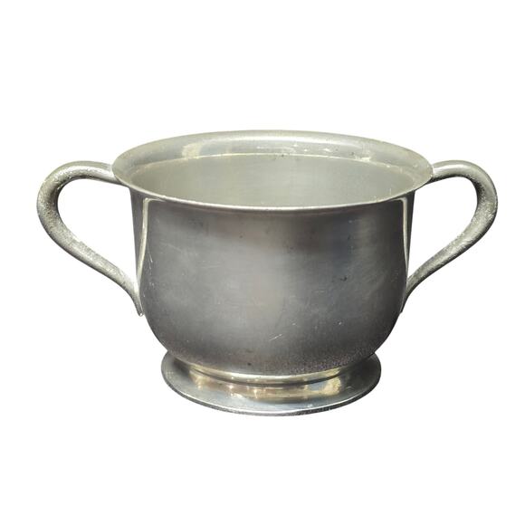 Vintage Old Colony Pewter 39 Silver Sugar Bowl Dish - Picture 1 of 14